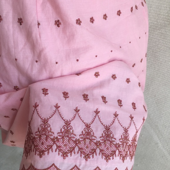 Vintage 90s SM Easter Barbie Tocca Strapless Boho Princess Dress - Picture 6 of 8